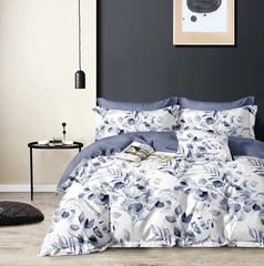 Купить Комплект постельного белья Хлопковый рай Юби Семейный, сатин Люкс, наволочки 70х70 см / Народный дискаунтер ЦЕНАЛОМ