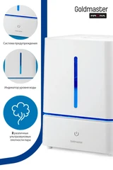 Купить Увлажнитель воздуха KRONA Goldmaster Mistik GM-7934, белый / Народный дискаунтер ЦЕНАЛОМ