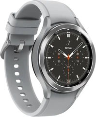 Купить Смарт-часы Samsung Galaxy Watch4 Classic 46mm, серебристый / Народный дискаунтер ЦЕНАЛОМ