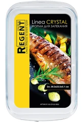 Купить Форма для запекания Regent inox Linea Crystal, 3 л / Народный дискаунтер ЦЕНАЛОМ
