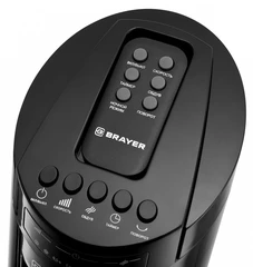 Купить Вентилятор колонный BRAYER BR4958BK, черный / Народный дискаунтер ЦЕНАЛОМ