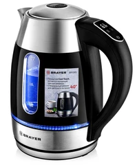 Купить Чайник BRAYER BR1085, черный / Народный дискаунтер ЦЕНАЛОМ