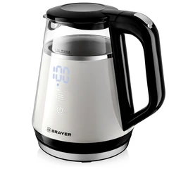 Купить Чайник BRAYER BR1084, белый / Народный дискаунтер ЦЕНАЛОМ