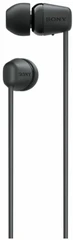 Купить Наушники беспроводные Sony WI-C100, черный / Народный дискаунтер ЦЕНАЛОМ