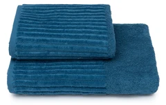 Купить Полотенце Cleanelly Cascata лагуна 50х90 см, махра / Народный дискаунтер ЦЕНАЛОМ