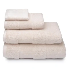 Купить Полотенце Cleanelly Tenerezza кремовый 50х100 см, махра / Народный дискаунтер ЦЕНАЛОМ