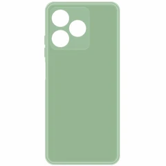 Купить Накладка Krutoff Silicone Case для Realme C51/C53/C61/Note 50, зеленый / Народный дискаунтер ЦЕНАЛОМ