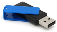 Купить USB-накопитель Mirex City 16 ГБ, USB 2.0, синий / Народный дискаунтер ЦЕНАЛОМ