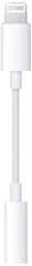 Купить Переходник Apple A1749 mini jack 3.5 мм (мама) - Lightning, 0.1 м, белый (MMX62ZM/A) / Народный дискаунтер ЦЕНАЛОМ