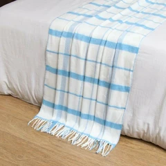 Купить Плед-покрывало VLADI home Палермо SOUL 140х200 см, фланель / Народный дискаунтер ЦЕНАЛОМ