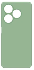 Купить Накладка Krutoff Silicone Case для Infinix Smart 8/8 Plus/8 Pro, зеленый / Народный дискаунтер ЦЕНАЛОМ