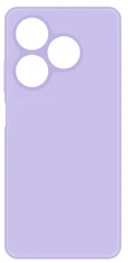 Купить Накладка Krutoff Silicone Case для Infinix Smart 8/8 Plus/8 Pro, лаванда / Народный дискаунтер ЦЕНАЛОМ