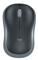 Купить Мышь беспроводная Logitech M185, серый / Народный дискаунтер ЦЕНАЛОМ