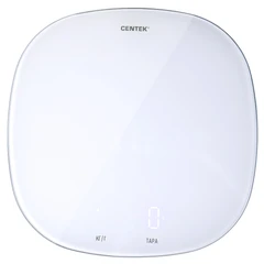 Купить Весы кухонные CENTEK CT-2482, белый / Народный дискаунтер ЦЕНАЛОМ