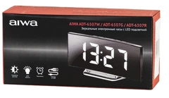 Купить Часы электронные AIWA ADT-6507R, черный / Народный дискаунтер ЦЕНАЛОМ