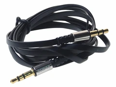 Купить Аудиокабель OLMIO 038642 Jack3.5 (AUX) 1.2 м, черный / Народный дискаунтер ЦЕНАЛОМ