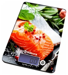 Купить Весы кухонные Sakura SA-6075F / Народный дискаунтер ЦЕНАЛОМ