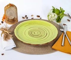 Купить Тарелка обеденная DOMENIK Lemongrass, 26 см / Народный дискаунтер ЦЕНАЛОМ