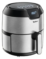 Купить Аэрогриль Tefal Easy Fry Deluxe EY401D15, серебристый / Народный дискаунтер ЦЕНАЛОМ