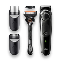 Купить Триммер Braun BT5342 + бритва Gillette, черный/серый / Народный дискаунтер ЦЕНАЛОМ