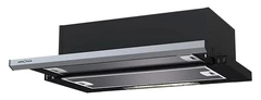 Купить Встраиваемая вытяжка KRONA Kamilla slim 600 black/inox / Народный дискаунтер ЦЕНАЛОМ