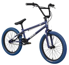 Купить Велосипед Stark'24 Madness BMX 1 20", темно-синий/серебро / Народный дискаунтер ЦЕНАЛОМ