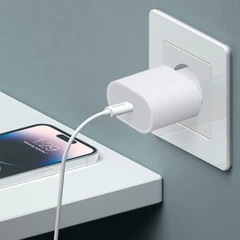 Купить Сетевое зарядное устройство Deppa Original Wall Charger, белый / Народный дискаунтер ЦЕНАЛОМ