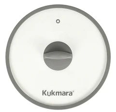 Купить Сковорода Kukmara Stella Cappuccino, 24 см, с крышкой / Народный дискаунтер ЦЕНАЛОМ