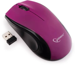 Купить Мышь беспроводная Gembird MUSW-320-P, фиолетовый / Народный дискаунтер ЦЕНАЛОМ