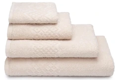 Купить Полотенце Донецкая Мануфактура FLASHLIGHTS молочный 100х150, махра / Народный дискаунтер ЦЕНАЛОМ