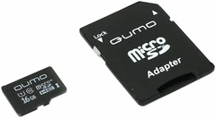 Купить Карта памяти microSDHC Oumo 16GB + адаптер SD / Народный дискаунтер ЦЕНАЛОМ