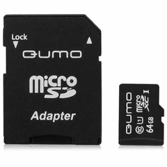 Купить Карта памяти microSDHC Oumo 64GB + адаптер SD / Народный дискаунтер ЦЕНАЛОМ