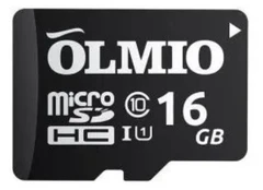 Купить Карта памяти microSDHC OLMIO 16GB / Народный дискаунтер ЦЕНАЛОМ