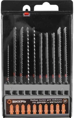 Купить Набор пилок универсальный Вихрь 73/10/5/15, 10 шт / Народный дискаунтер ЦЕНАЛОМ