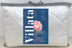 Купить Одеяло VILLATA Pastel синтепон/микрофибра 175х205 см, белый / Народный дискаунтер ЦЕНАЛОМ