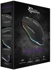 Купить Мышь игровая White Shark Octavius, черный / Народный дискаунтер ЦЕНАЛОМ