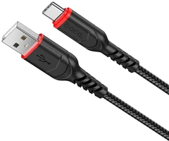 Купить Кабель hoco X59 USB2.0 Am - Type-C 2 м, черный / Народный дискаунтер ЦЕНАЛОМ