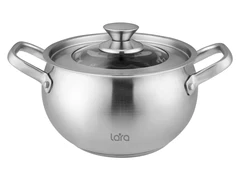 Купить Кастрюля LARA Токио LR02-261, 2.3 л / Народный дискаунтер ЦЕНАЛОМ