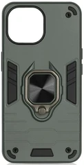 Купить Накладка DF для iPhone 15, темно-зеленый / Народный дискаунтер ЦЕНАЛОМ
