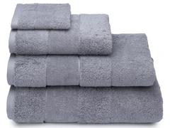 Купить Полотенце Cleanelly Tenerezza серый 50х100 см, махра / Народный дискаунтер ЦЕНАЛОМ