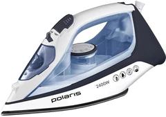Купить Утюг Polaris PIR 2483K, синий/белый / Народный дискаунтер ЦЕНАЛОМ
