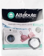 Купить Мешок для стирки белья Attribute ALB021, 16х17 см / Народный дискаунтер ЦЕНАЛОМ