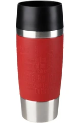 Купить Термокружка Tefal EMSA Travel Mug, 360 мл, красный / Народный дискаунтер ЦЕНАЛОМ