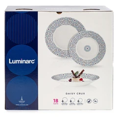 Купить Набор столовый Luminarc Essence Daisy Crux, 18 предметов / Народный дискаунтер ЦЕНАЛОМ