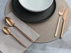 Купить Набор столовых приборов DOMENIK Modern Bronze, 24 предмета / Народный дискаунтер ЦЕНАЛОМ