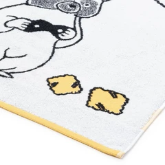 Купить Полотенце Cleanelly RACCOONS 50х90 см, махра / Народный дискаунтер ЦЕНАЛОМ