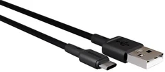 Купить Кабель More choice K14a USB-A 2.0 - USB-C, 1 м, 2 А, черный / Народный дискаунтер ЦЕНАЛОМ