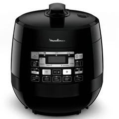 Купить Мультиварка-скороварка Moulinex Quickchef CE430832, черный / Народный дискаунтер ЦЕНАЛОМ