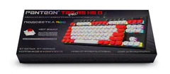 Купить Клавиатура игровая PANTEON T20 PRO RS HS D White-Red / Народный дискаунтер ЦЕНАЛОМ