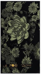 Купить Полотенце Cleanelly DAINTY черный 50х90 см, махра / Народный дискаунтер ЦЕНАЛОМ